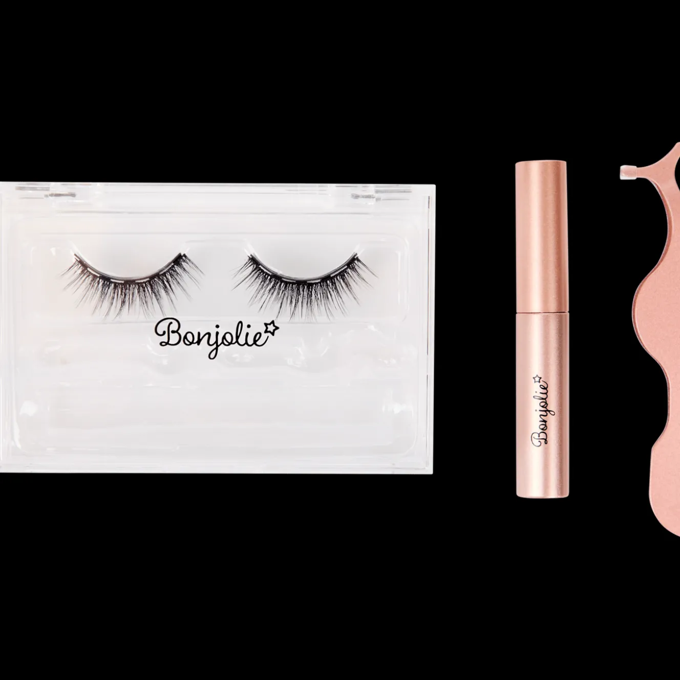 Maquillage*Action Kit eyeliner et faux cils magnétiques Bonjolie