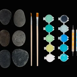 Bricolage*Action Kit peinture sur pierre Craft Sensations