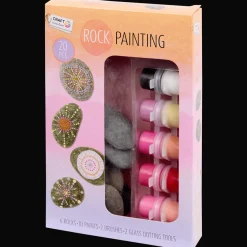 Bricolage*Action Kit peinture sur pierre Craft Sensations