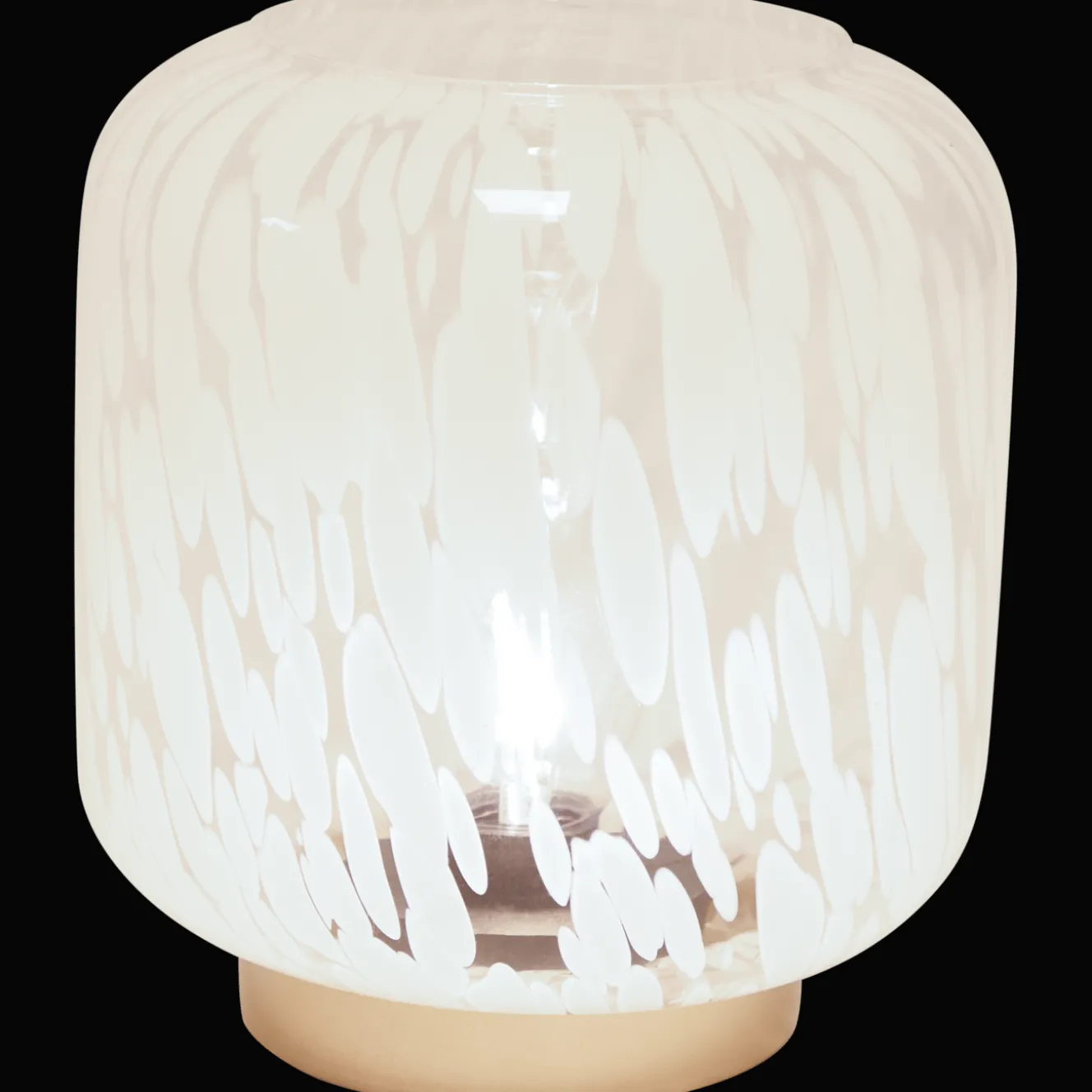 Lampes*Action Lampe de table en verre