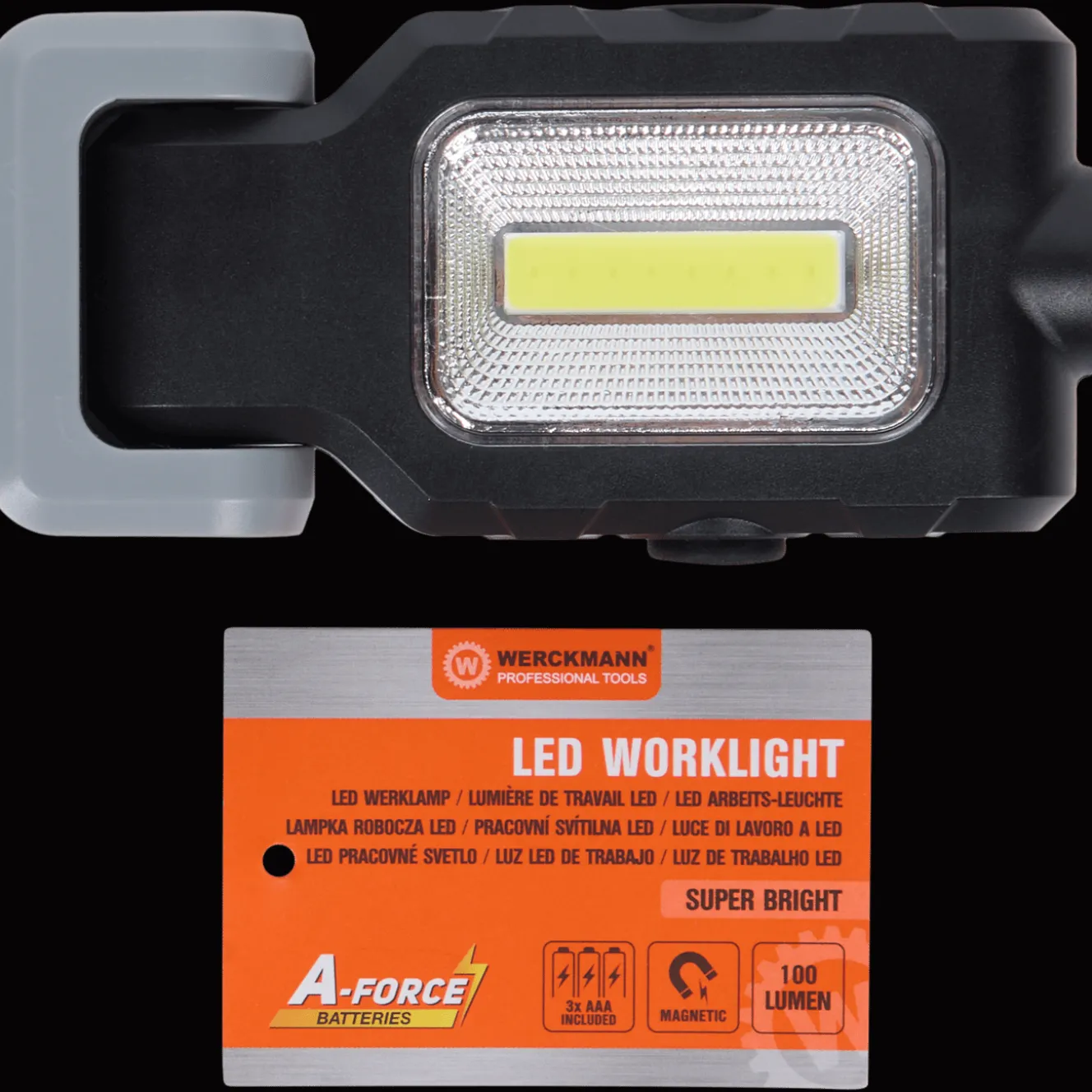 Éclairage*Werckmann Lampe de travail aimantée