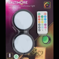 Éclairage*Baltimore Lampes LED avec télécommande