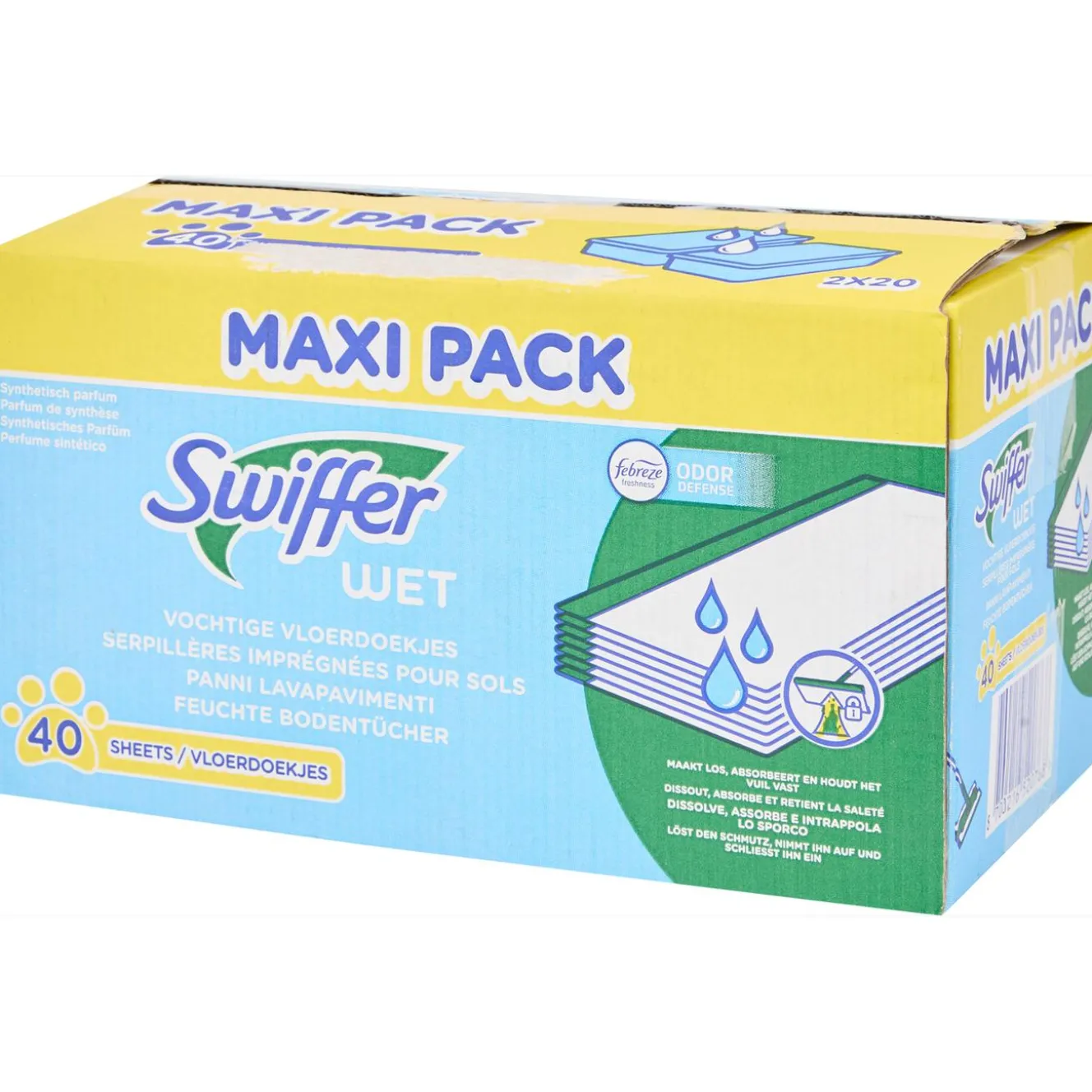 Articles De Nettoyage*Swiffer Lingettes humides pour balai Wet