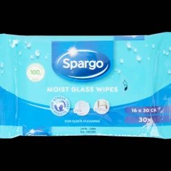 Produits D'Entretien*Spargo Lingettes humides pour verre