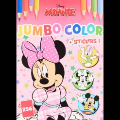 Coloriage Et Dessin*Action Livre de coloriage avec autocollants Disney