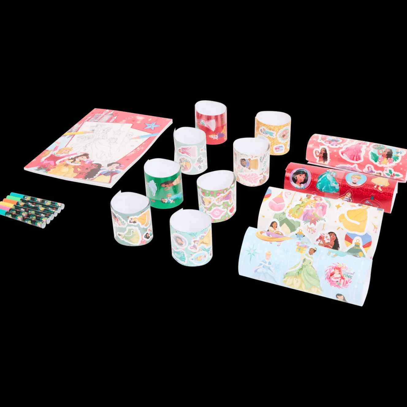 Bricolage*Action Livre de coloriage de Noël avec autocollants Disney