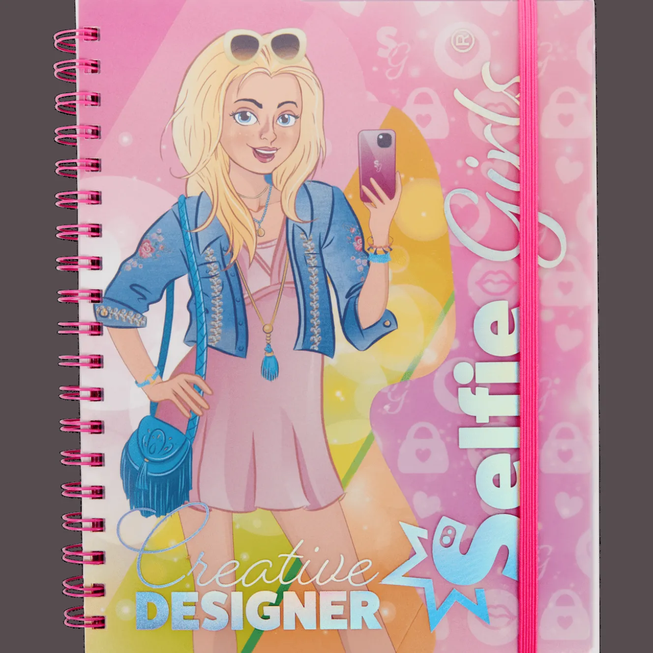 Coloriage Et Dessin*Action Livre de coloriage Selfie Girls Creative Designer