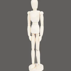 Peindre*Van Bleiswijck Mannequin articulé en bois