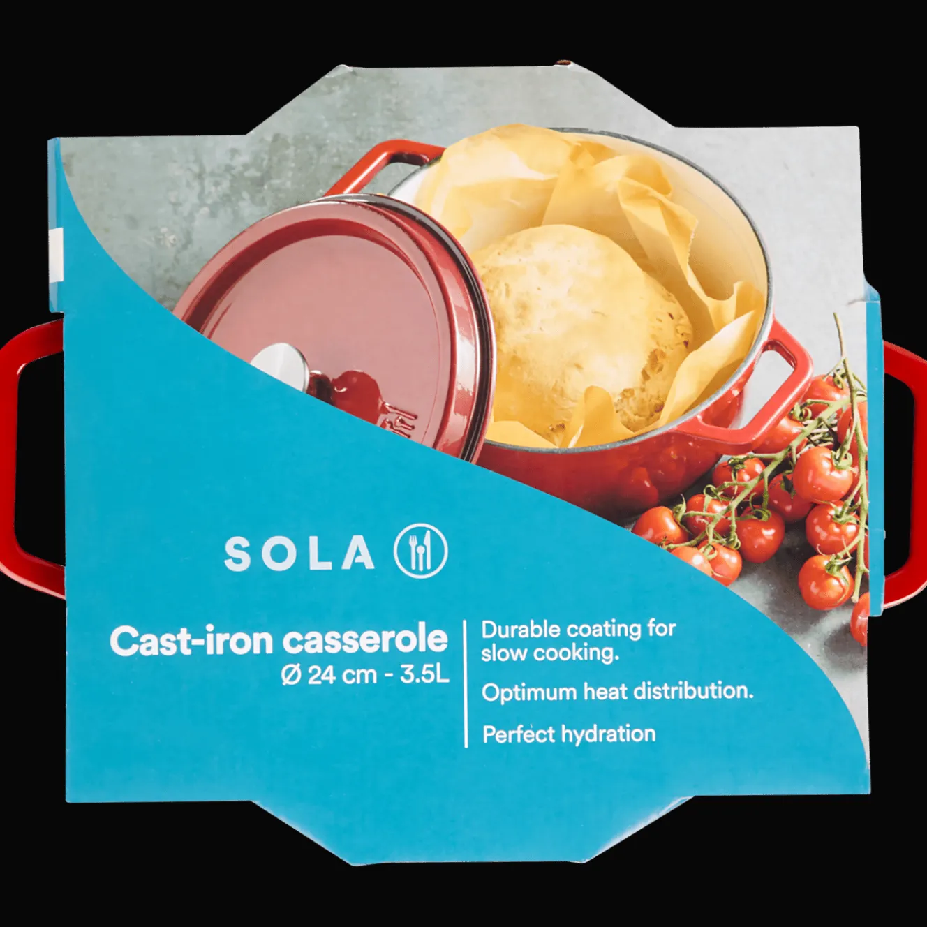 Poêles*Sola Marmite en fonte