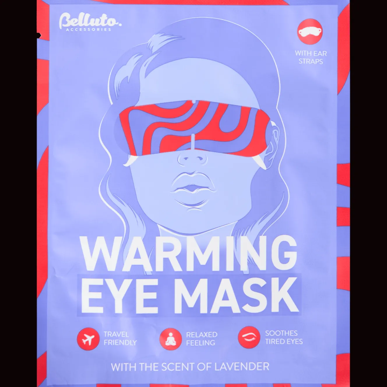Soins Du Visage*Action Masque chauffant pour les yeux Belluto Accessories Lavande