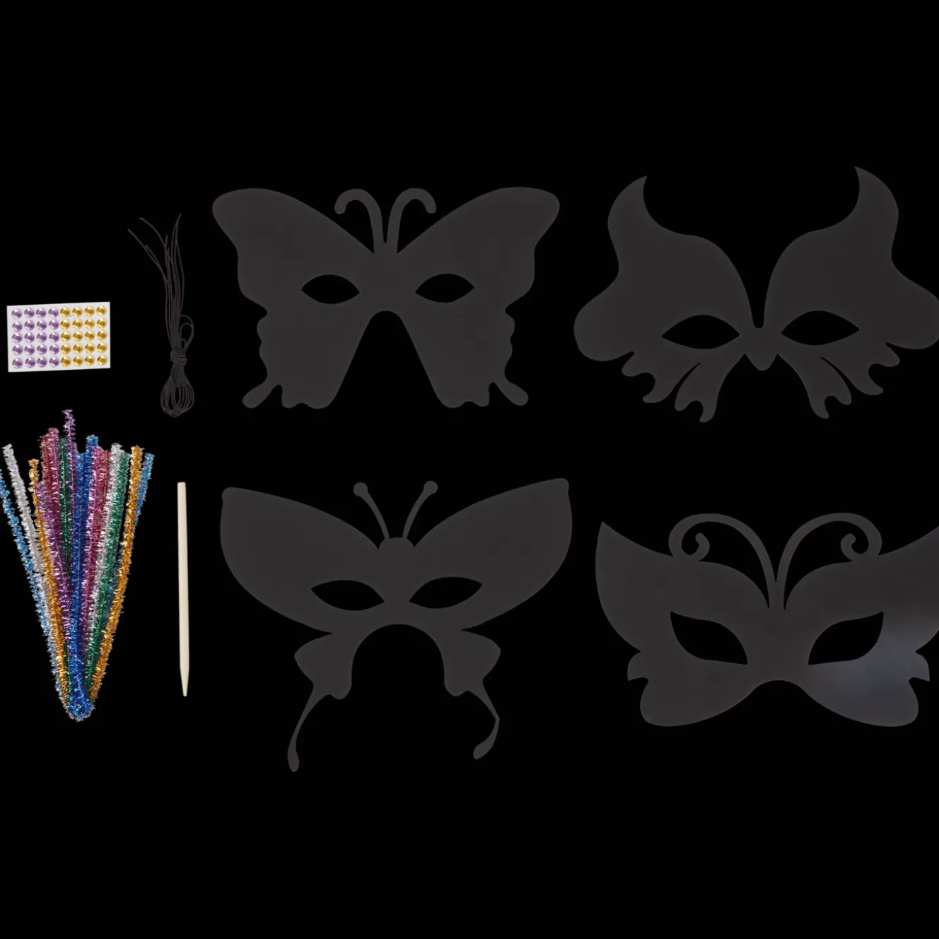 Bricolage*Action Masques à gratter