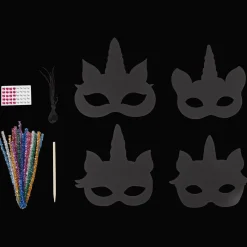 Bricolage*Action Masques à gratter