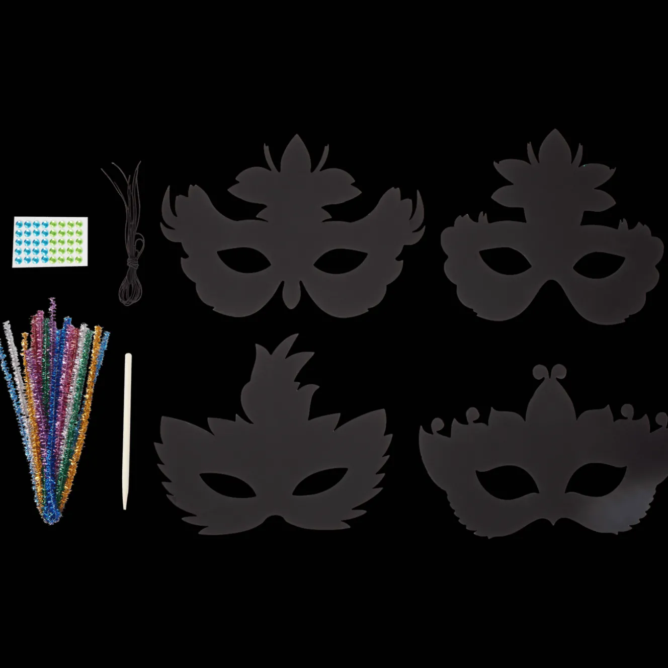 Bricolage*Action Masques à gratter