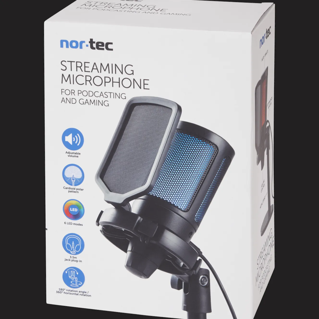 Accessoires Multimédia*Action Microphone de streaming Nor-Tec