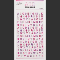Bricolage*Action Mini-autocollants alphabet Craft Universe