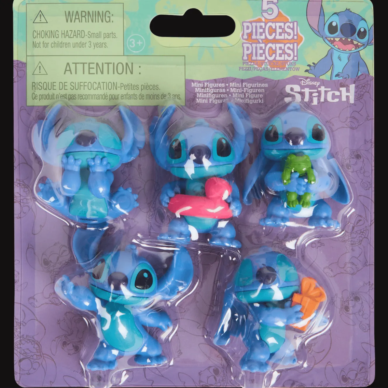 Peluches Et Poupées*Action Mini-figurines Stitch Disney