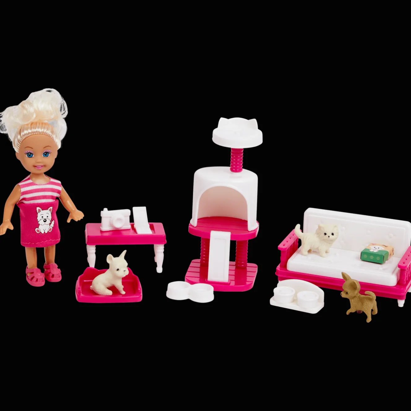Peluches Et Poupées*Action Mini-poupée mannequin avec accessoires
