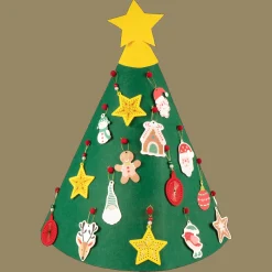 Bricolage*Action Mini-sapin de Noël avec décorations