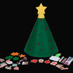 Bricolage*Action Mini-sapin de Noël avec décorations