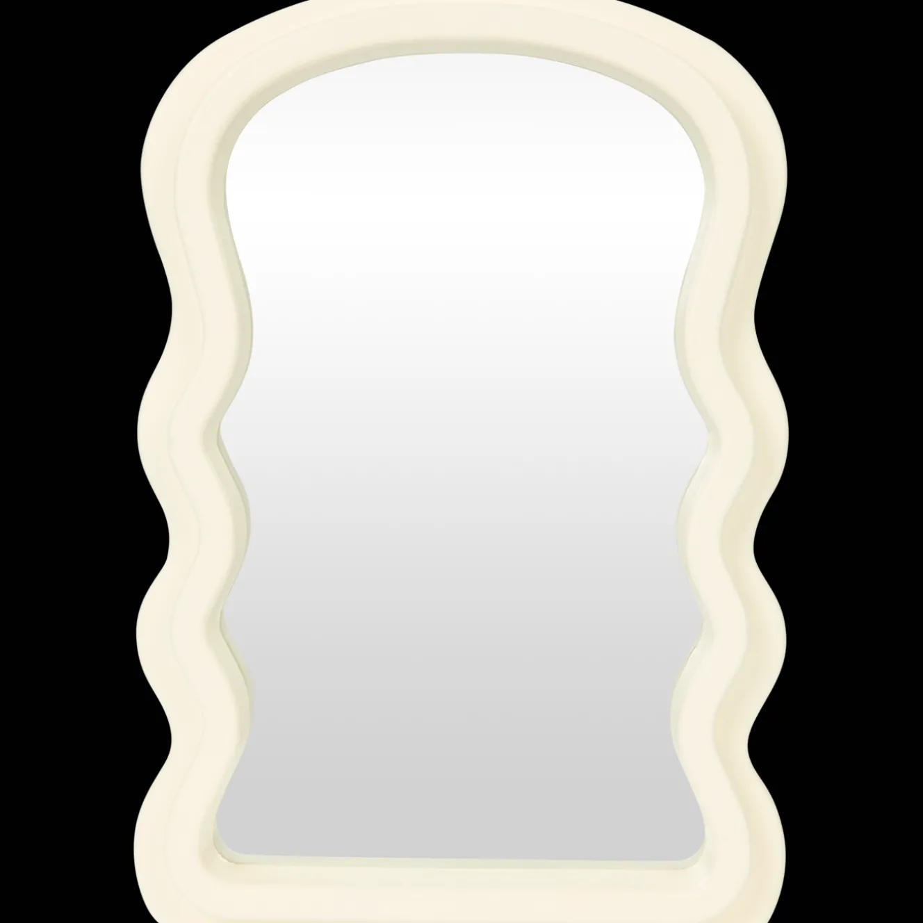 Décoration Murale*Action Miroir avec cadre ondulé