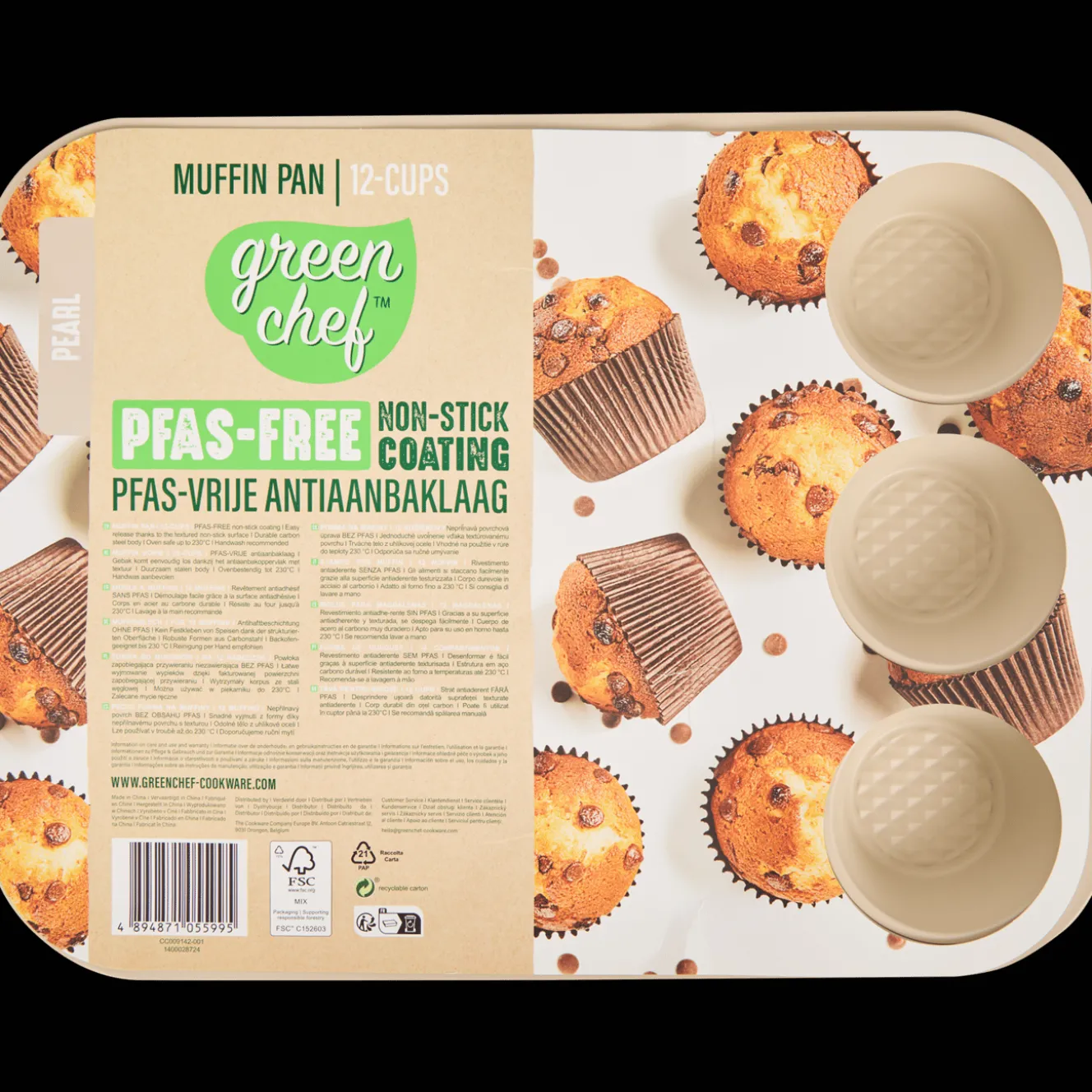 Ustensiles De Cuisine*GreenChef Moule à muffins