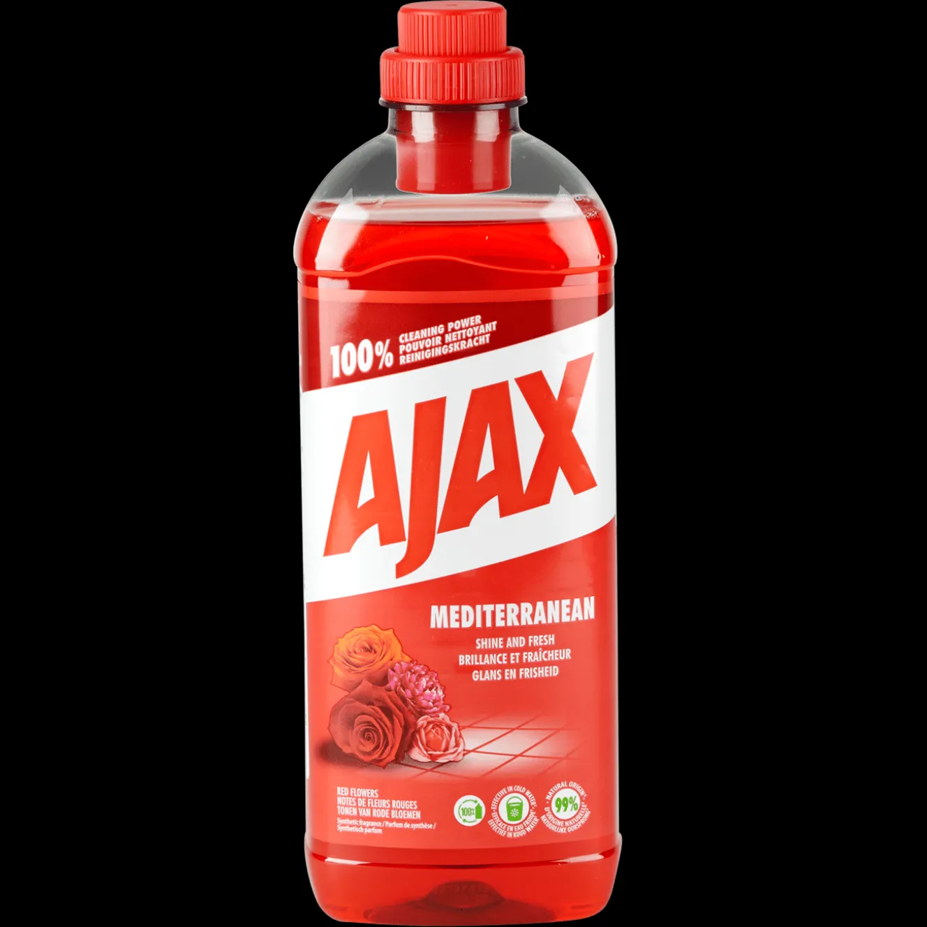 Produits D'Entretien*Ajax Nettoyant tout usage Notes de fleurs rouges