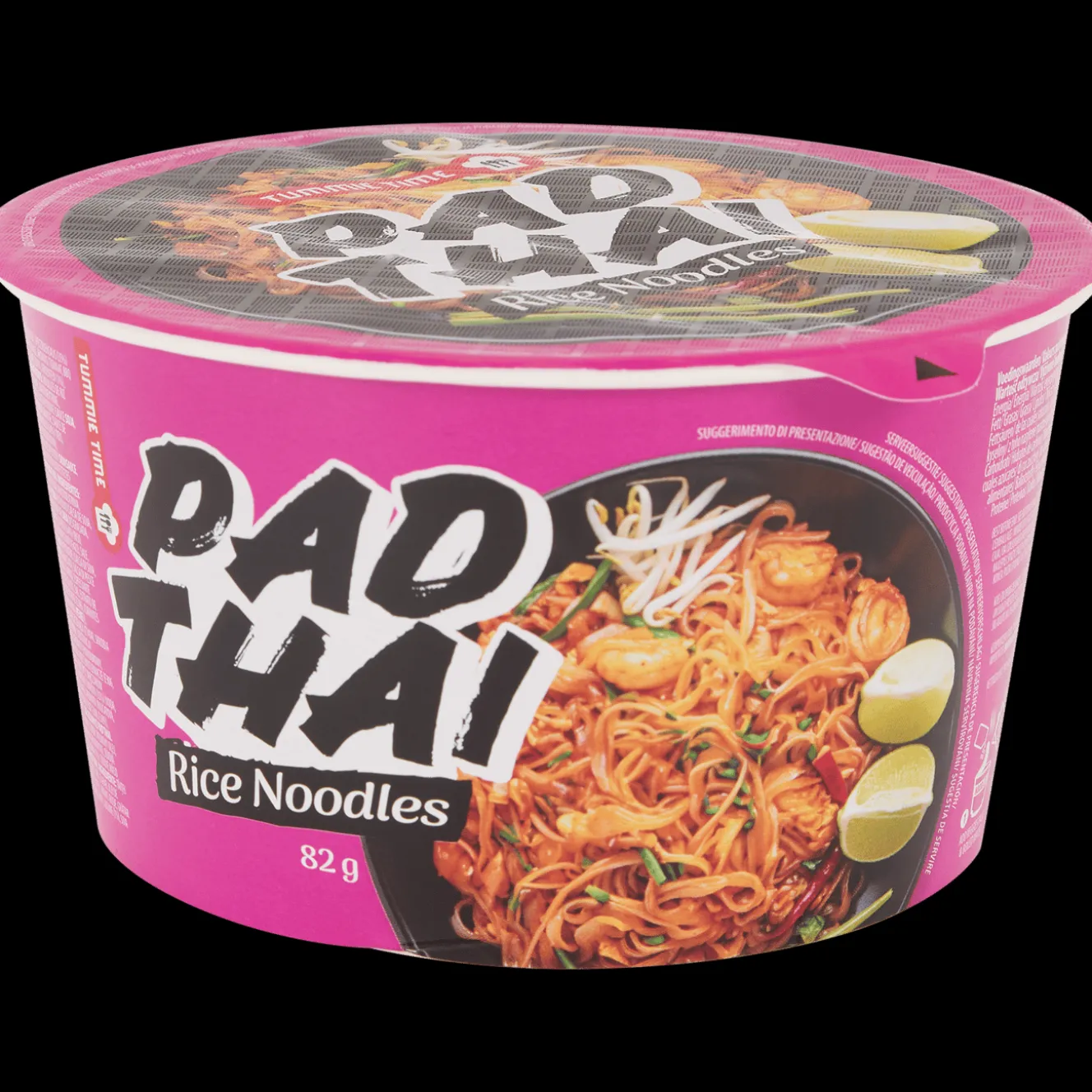 Alimentation*Action Nouilles de riz instantanées Tummie Time Pad Thai