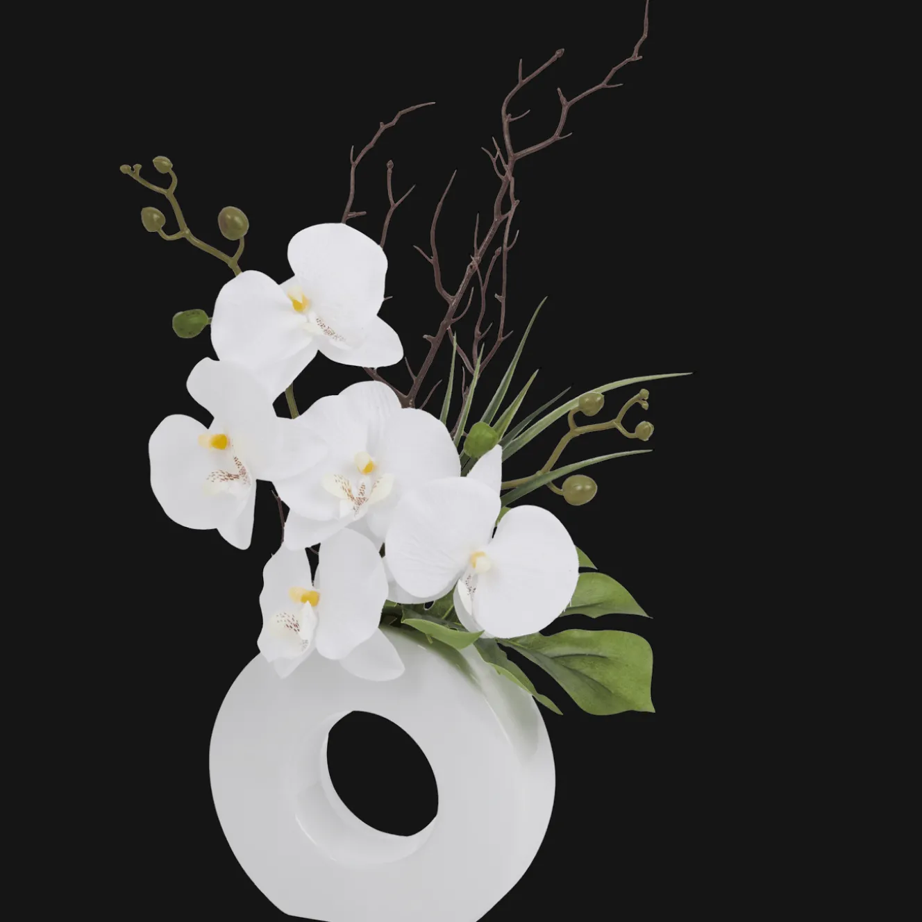 Plantes Et Fleurs Artificielles*Action Orchidée dans un vase