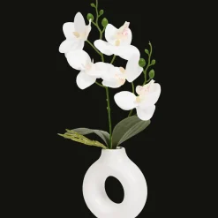 Plantes Et Fleurs Artificielles*Action Orchidée dans vase Home Accents
