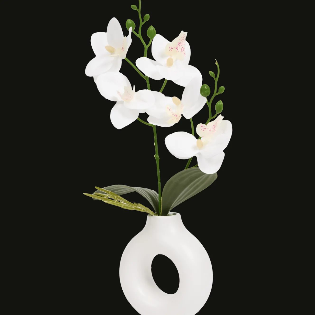 Plantes Et Fleurs Artificielles*Action Orchidée dans vase Home Accents