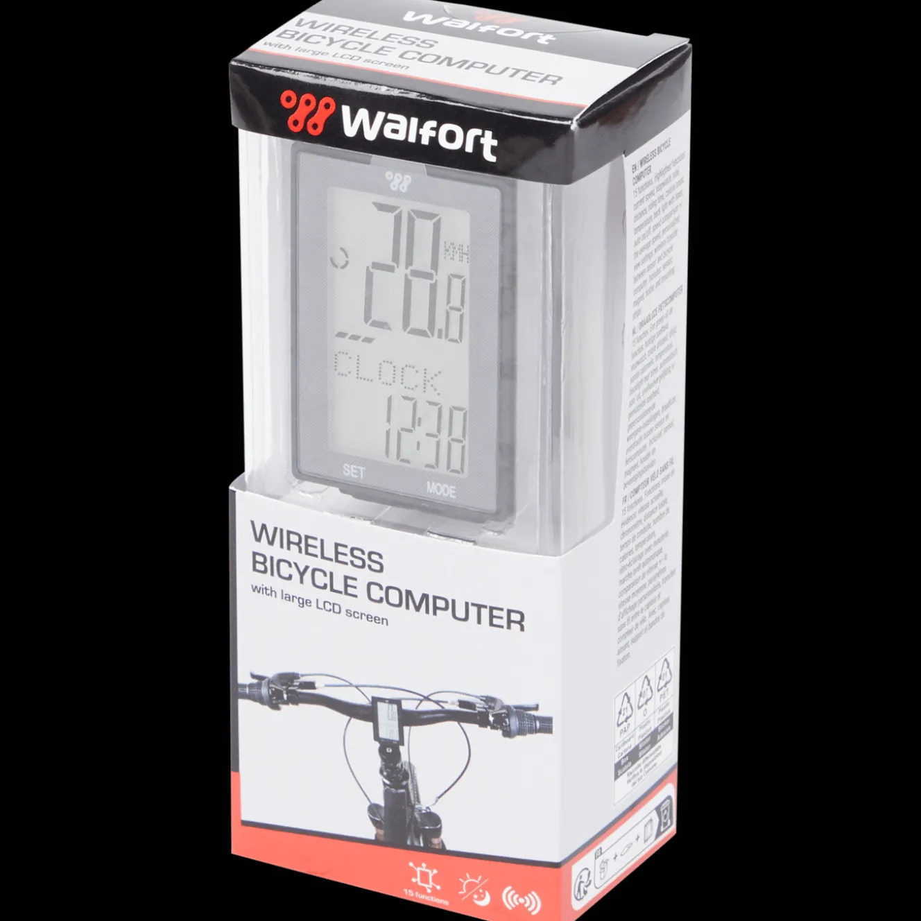 Accessoires Vélo*Walfort Ordinateur de vélo