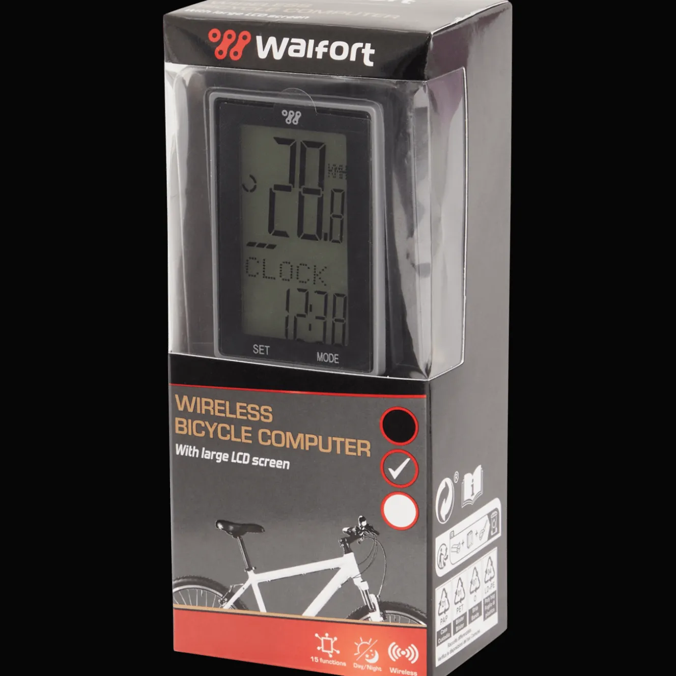 Accessoires Vélo*Walfort Ordinateur de vélo