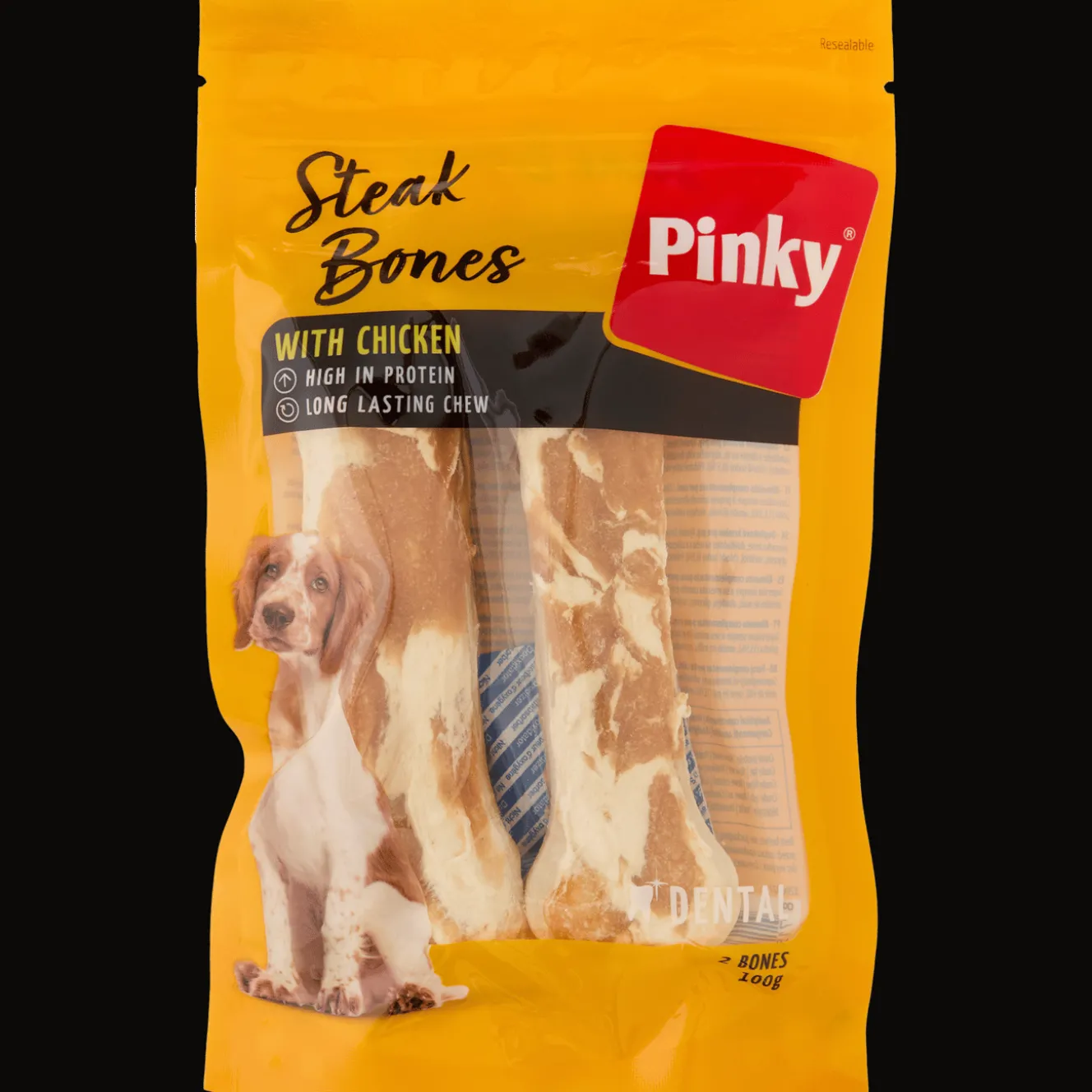 Alimentation*Action Os pour chien Pinky