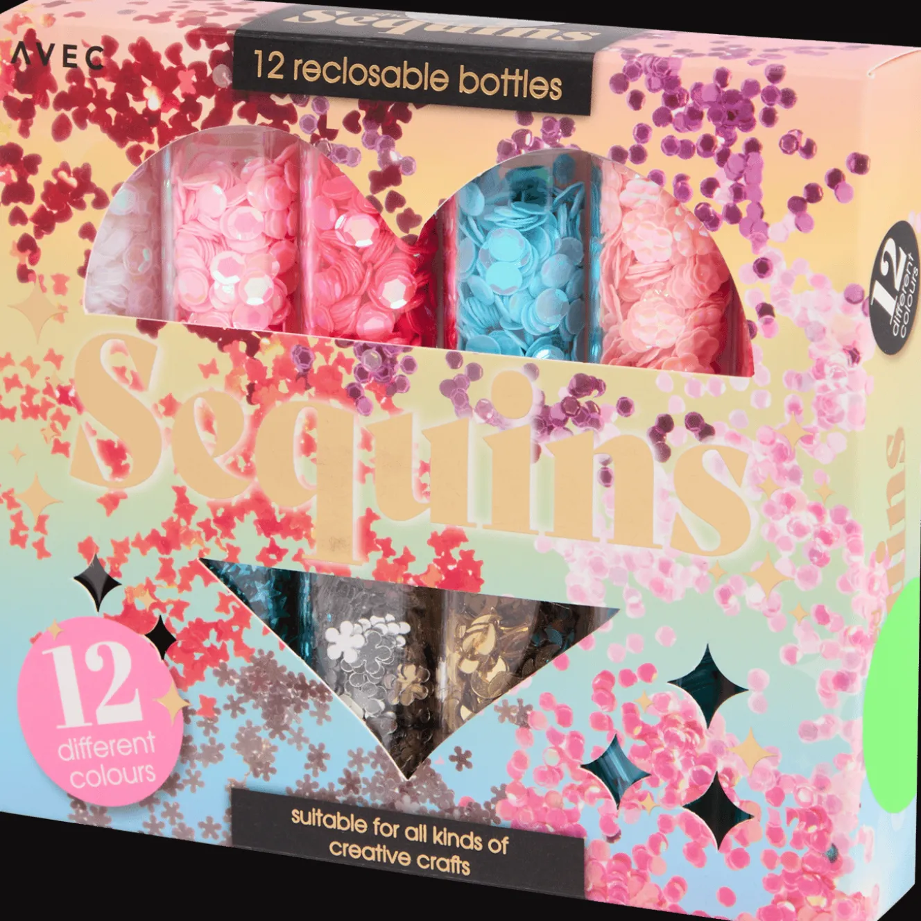 Bricolage*Action Paillettes pour loisirs créatifs Avec