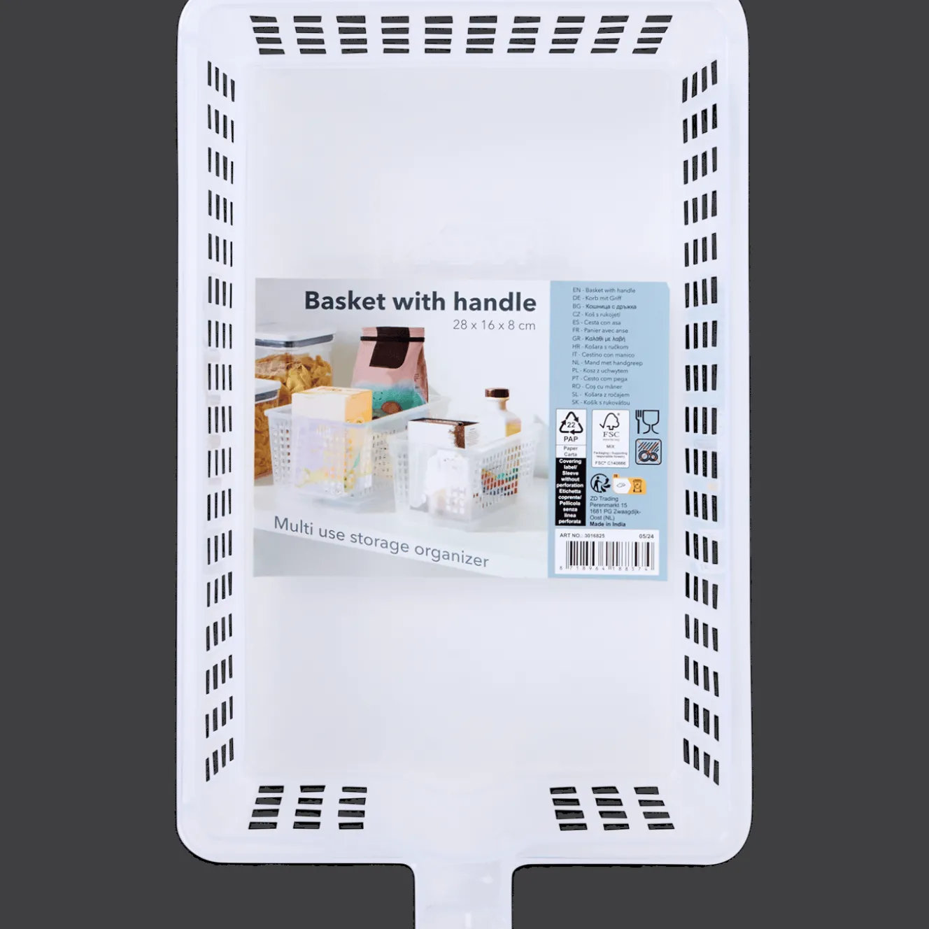 Accessoires Pour La Maison*Action Panier de rangement avec poignée