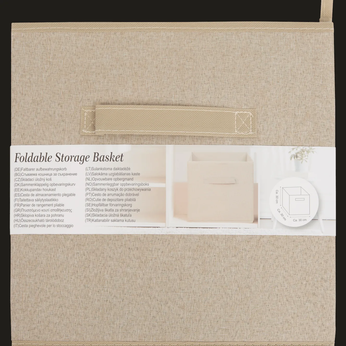 Accessoires Pour La Maison*Action Panier de rangement pliable Home Accents