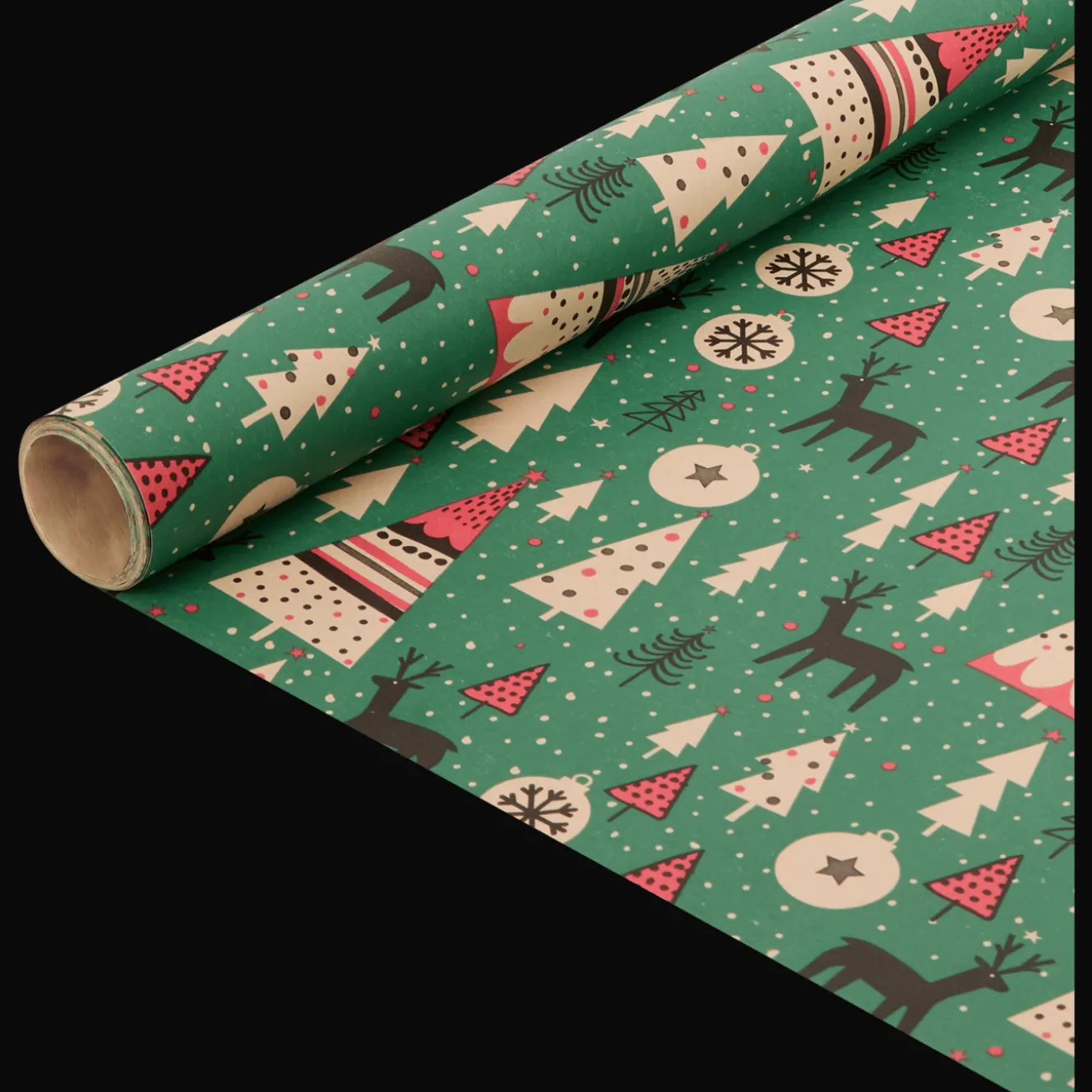 Emballer Et Empaqueter*Action Papier cadeau de Noël