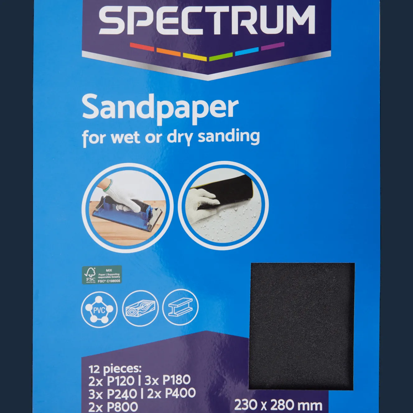 Outils*Spectrum Papier de verre