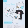 Cartes*Action Papier transfert pour textile