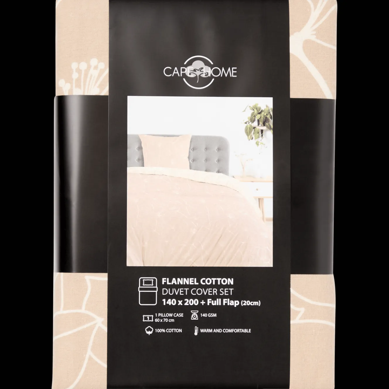 Literie*Action Parure de lit en flanelle