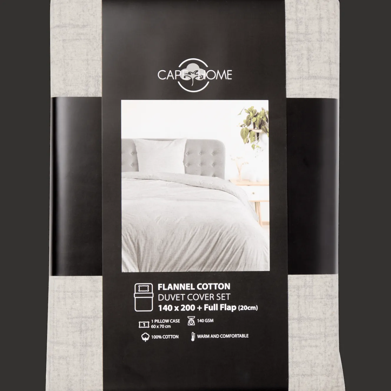 Literie*Action Parure de lit en flanelle