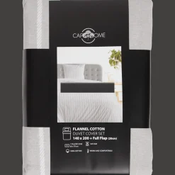 Literie*Action Parure de lit en flanelle