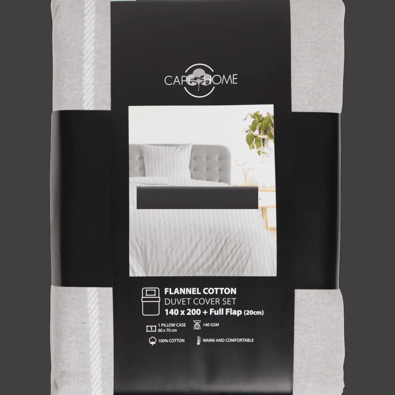 Literie*Action Parure de lit en flanelle