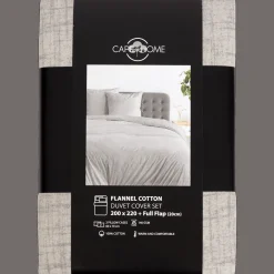 Literie*Action Parure de lit en flanelle