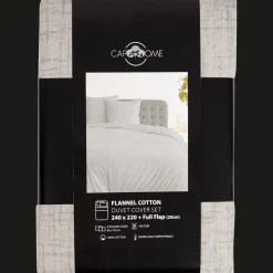 Literie*Action Parure de lit en flanelle