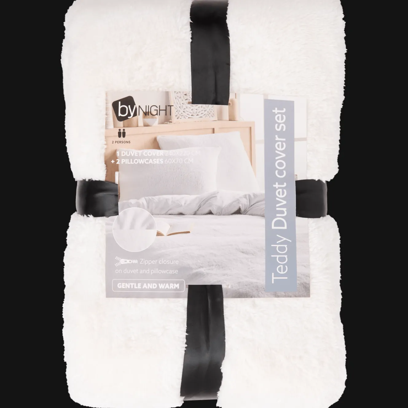 Literie*Action Parure de lit en teddy