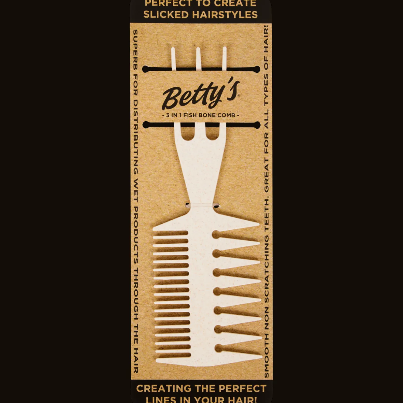 Soins Capillaires*Action Peigne à chevrons 3-en-1 Betty's