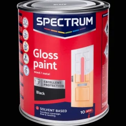 Peinture*Spectrum Peinture alkyde haute brillance Noir