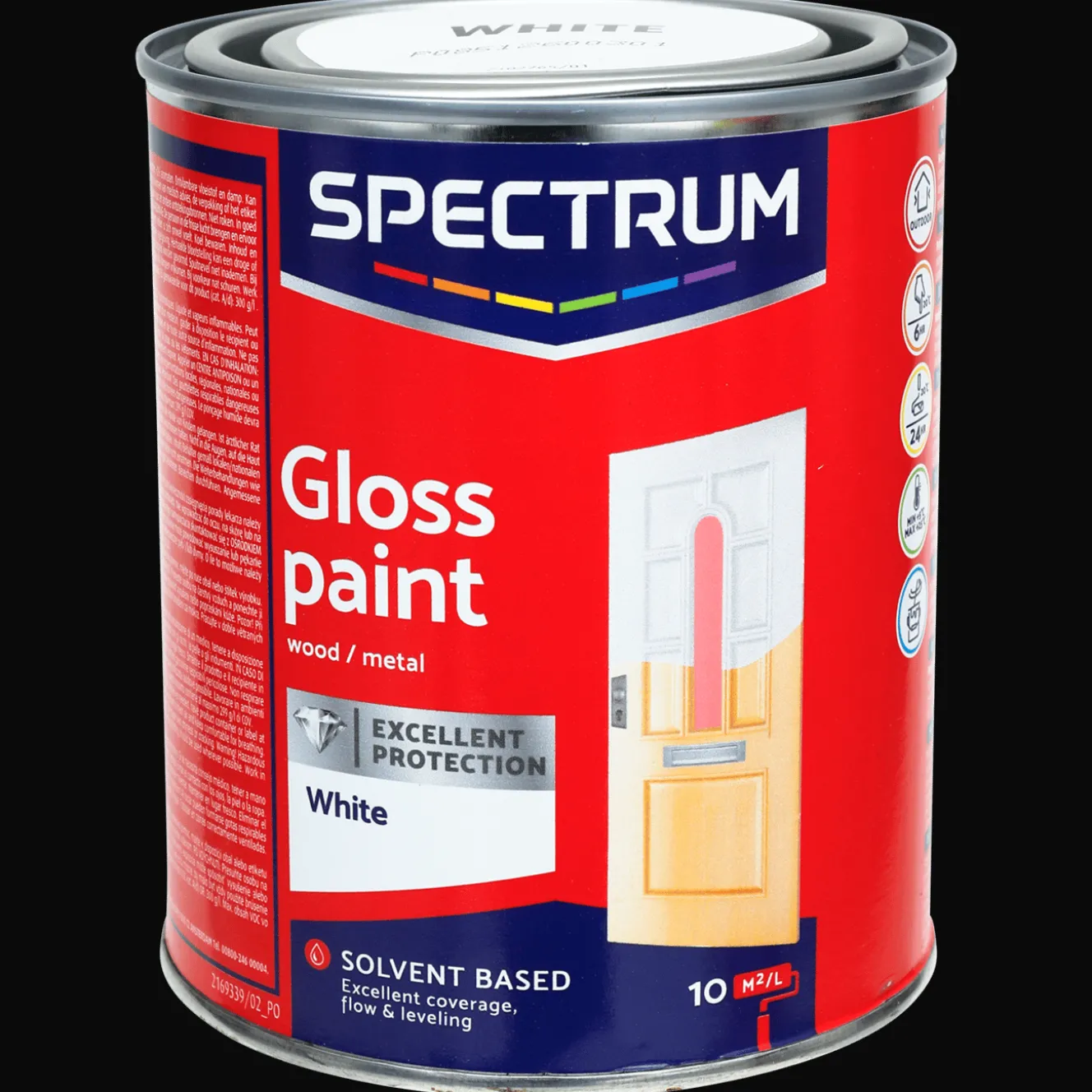 Peinture*Spectrum Peinture alkyde haute brillance Blanc