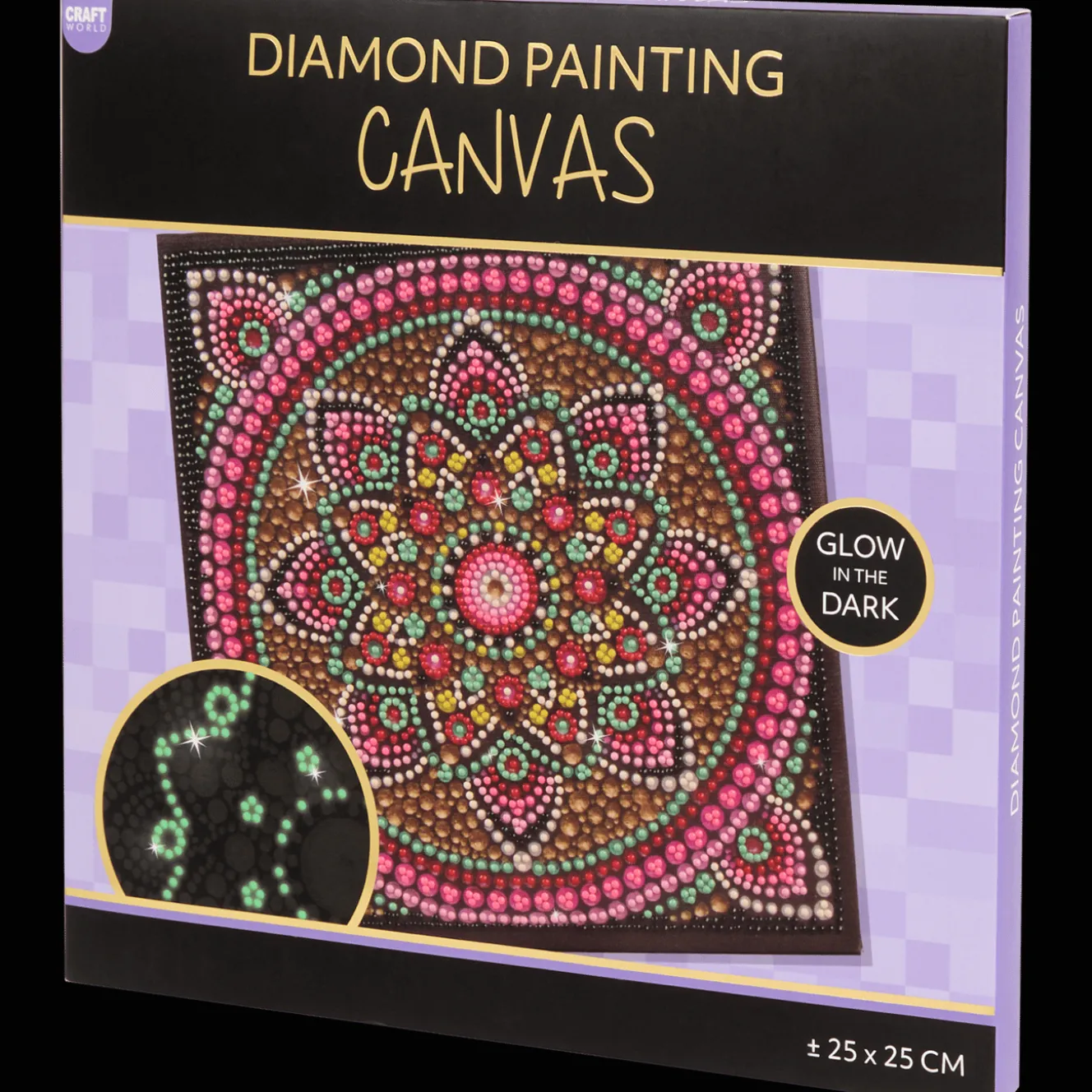Bricolage*Action Peinture diamant phosphorescente
